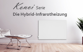 VASNER Konvi Hybridheizung - die Innovation im bereich Infrarotheizung, Konvektionsheizung